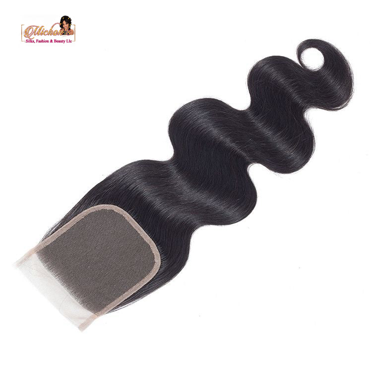 Virgin Hair HD Transparent 5x5 Closure-Body Wave 18in